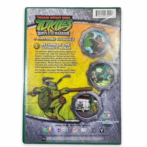 Tmnt Teenage Mutant Ninja Turtles DVD lot bundle - Picture 13 of 14